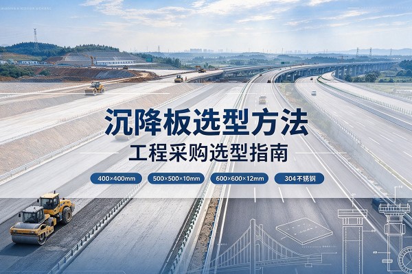 白塔沉降板选择方法