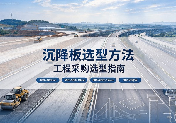 白塔沉降板选择方法